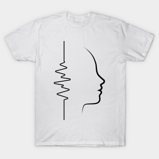 Sound in my Head T-Shirt by YellowMadCat